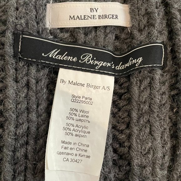 Malene Birger's Darling Wool Blend Oversized Scarf - Picture 9 of 9